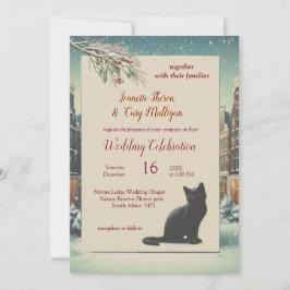 Winterfeiern im Schnee oder in der Sonne. Einladung