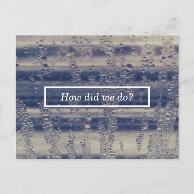 Winterfensterkommentar Postkarte (Vorderseite)