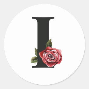 Winterferien Anfangsbuchstabe Aufkleber Buchstabe 