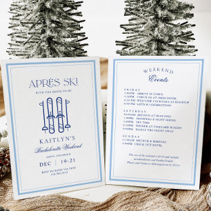 Winterferien Apres Ski Bachelorette Wochenende Einladung