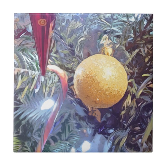 Winterferien Fliese (Vorderseite)