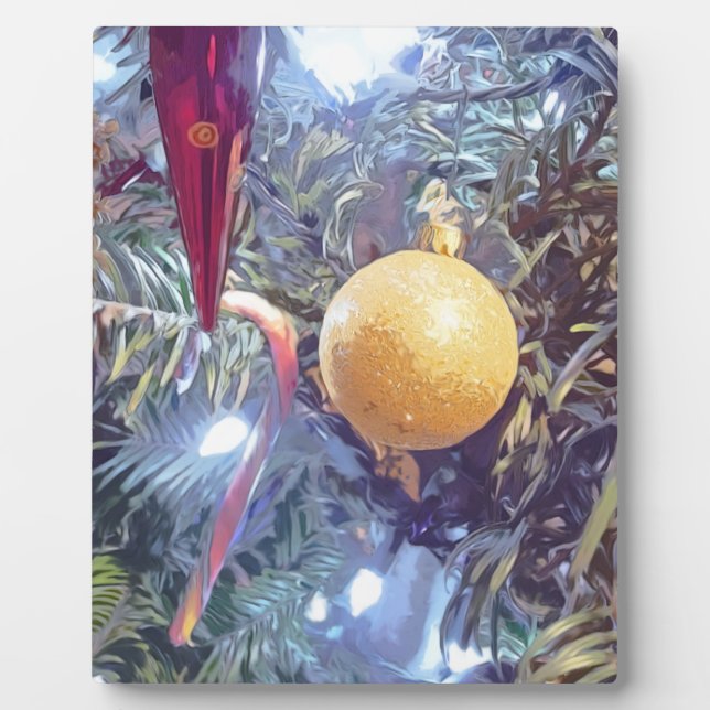 Winterferien Fotoplatte (Vorderseite)