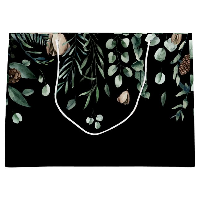 Winterferien Große Geschenktüte (Vorderseite)