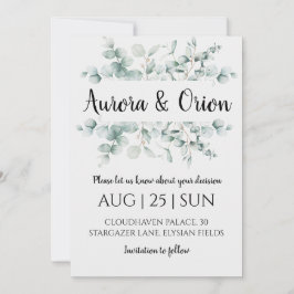 Winterferien Hochzeit speichern Sie das Datum Einl Einladung