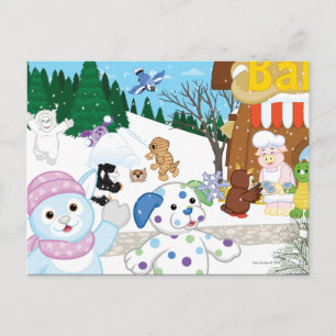 Winterfest ist in Kinzville angekommen! Postkarte