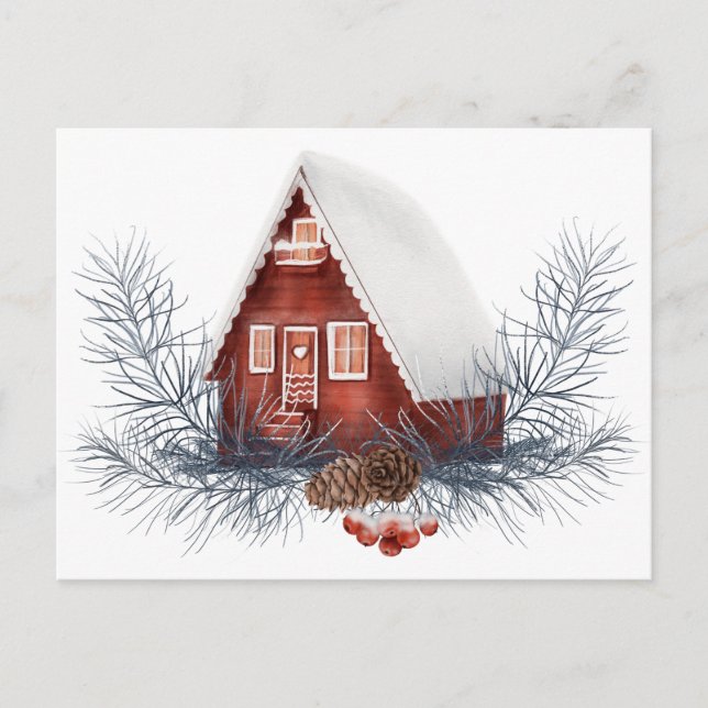 Winterfest Postkarte (Vorderseite)