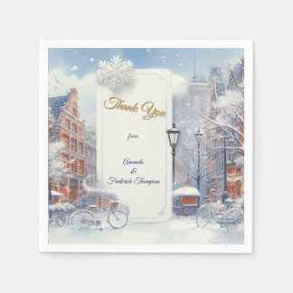 Winterfeste in Amsterdam Serviette
