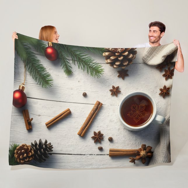 Winterflachsatz, Dampfbecher Fleecedecke (Beispiel)