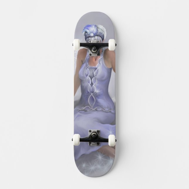 Winterflammskateboard Skateboard (Vorderseite)