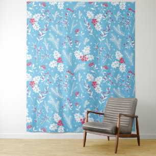 Winterflora 2 wandteppich