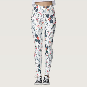 Winterflora Leggings