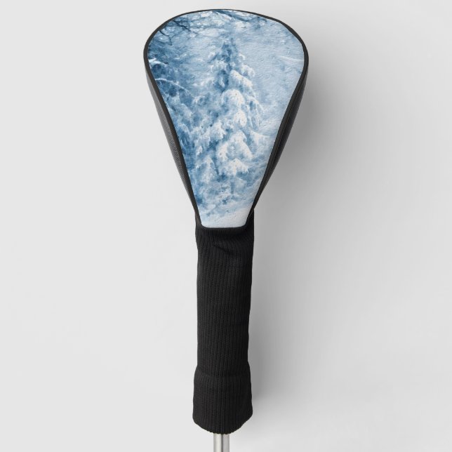 Winterflüster Golf Headcover (Vorderseite)