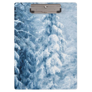 Winterflüster Klemmbrett