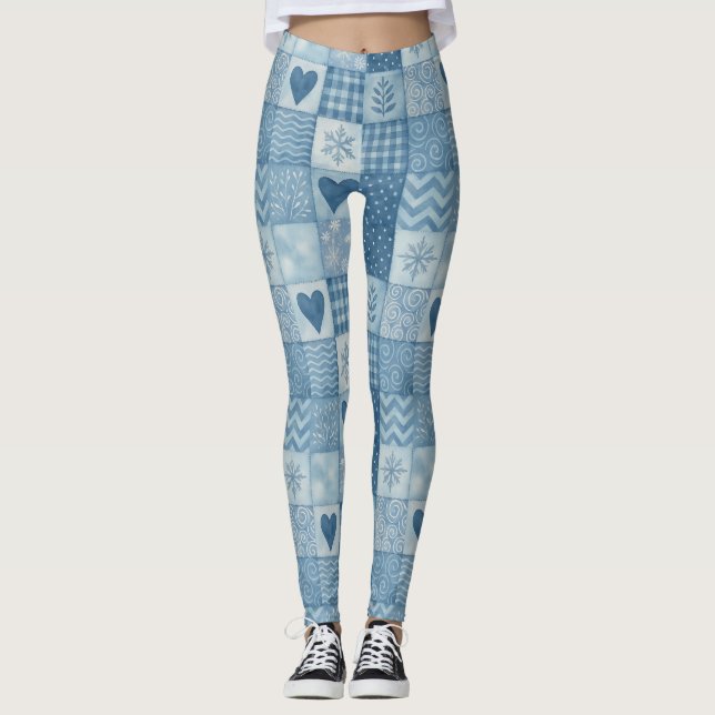 Winterflüster Leggings (Vorderseite)
