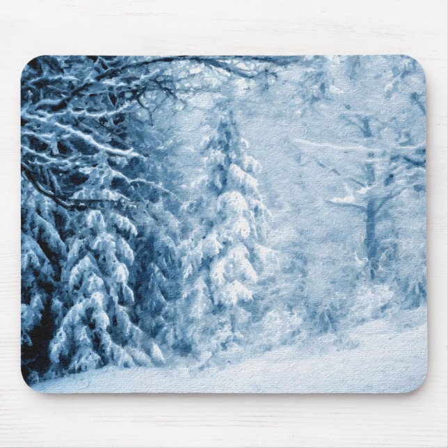 Winterflüster Mousepad (Vorne)