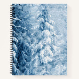 Winterflüster Notizbuch