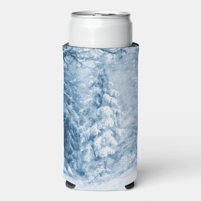 Winterflüster Selters Dosenkühler (Seltzer Vorderseite)