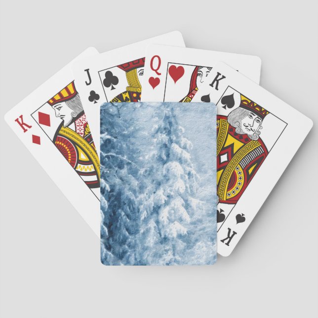 Winterflüster Spielkarten (Rückseite)