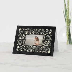 Winterfolienkappe Feiertagskarte