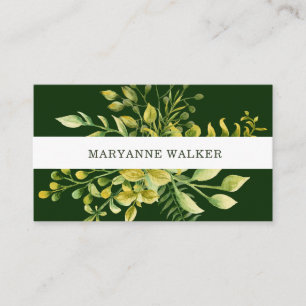 Winterfolienkarte Visitenkarte