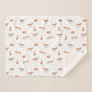 Winterfox-Baby Sherpadecke