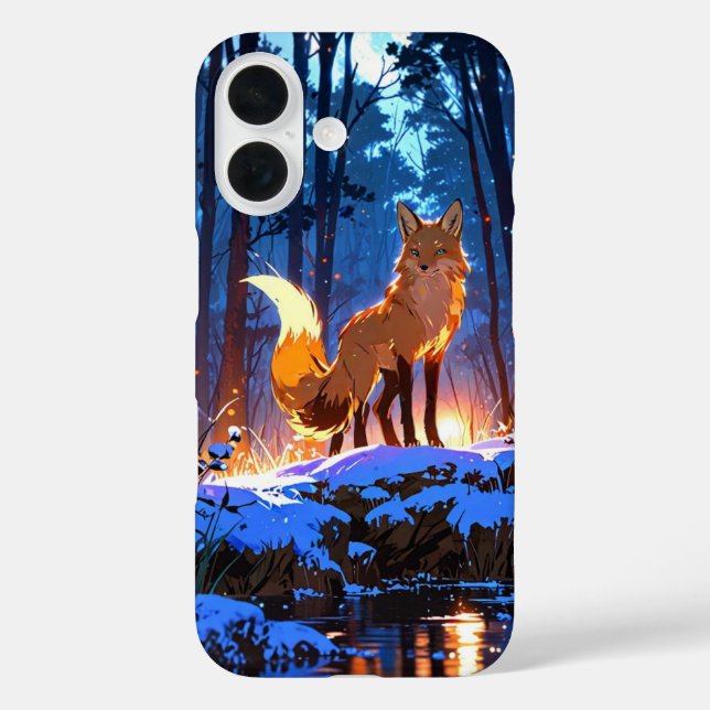 Winterfoxgeist Case-Mate iPhone Hülle (Rückseite)