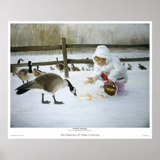 Winterfreunde Poster