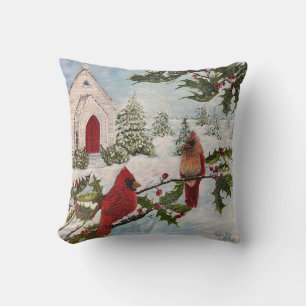 „Winterfrieden“-Kissen Kissen