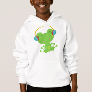 Winterfrosch, Niedlicher Frosch, Grüner Frosch, Oh Hoodie