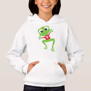 Winterfrosch, Niedlicher Frosch, Grüner Frosch, Sw Hoodie