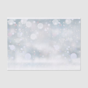 Winterfrost-Schneeflocken Weihnachten Seidenpapier