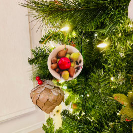 Winterfrüchte - Keramik Ornament