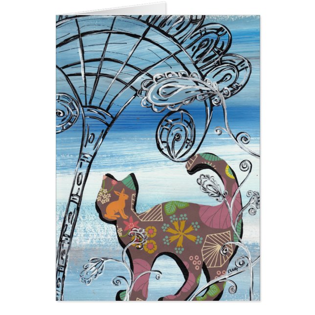 Wintergarten-Katze (Vorne)