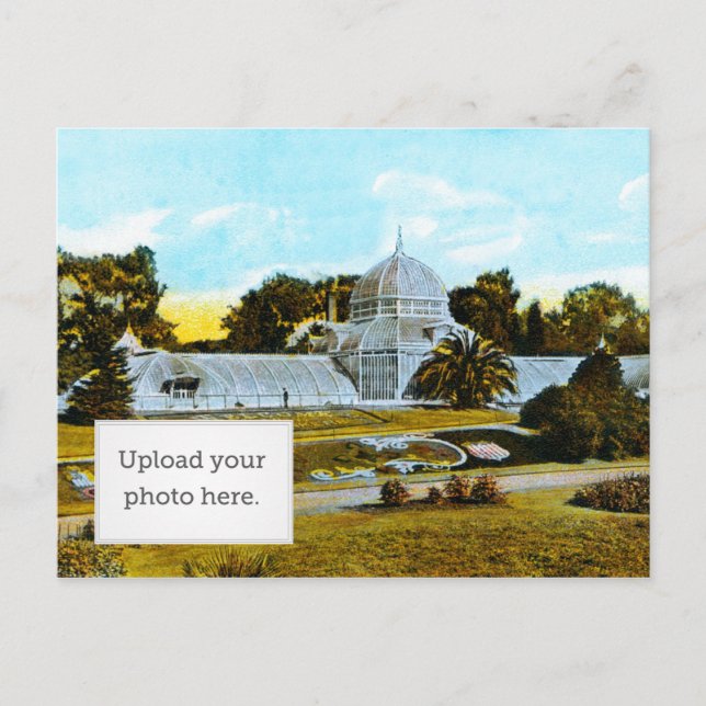 Wintergarten Postkarte (Vorderseite)