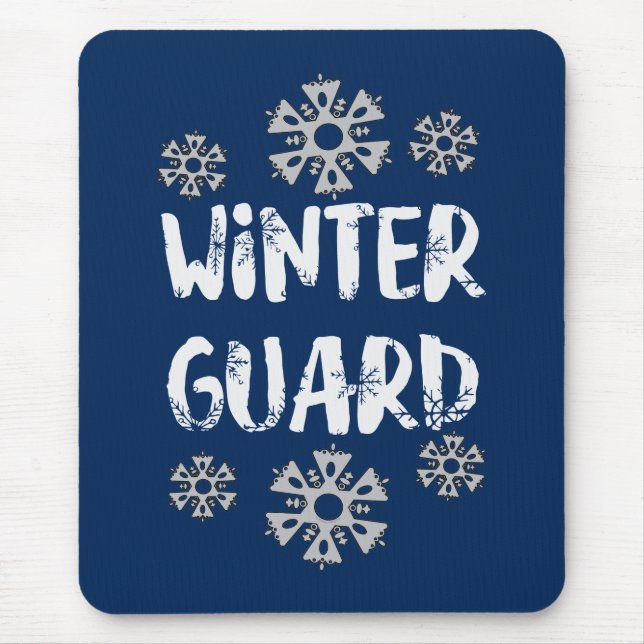 Wintergarten Snowflake Mousepad (Vorne)