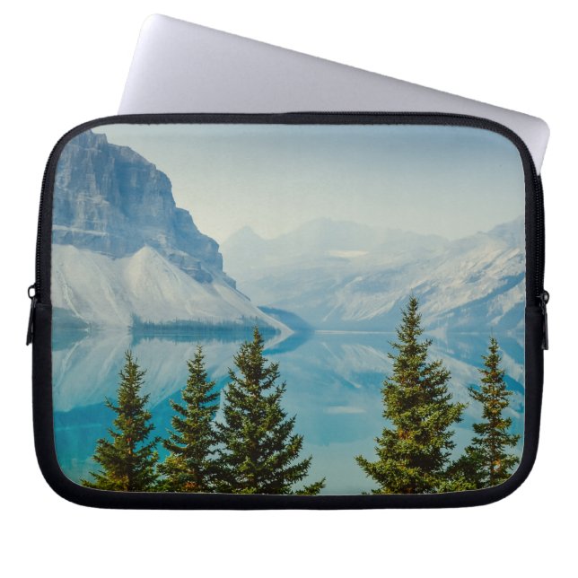 Wintergebirgsseen Laptopschutzhülle (Vorderseite)