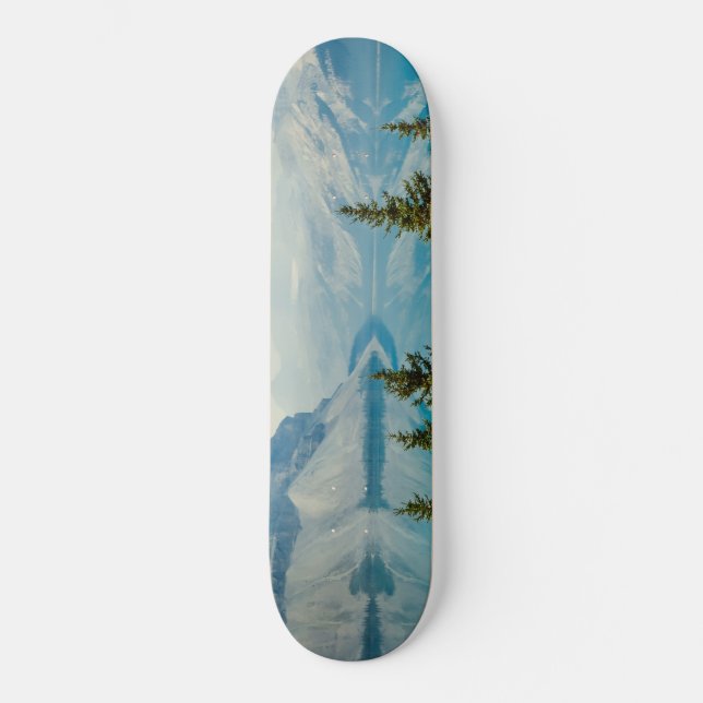 Wintergebirgsseen Skateboard (Vorderseite)
