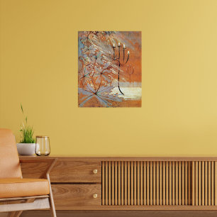 Wintergemälde (V) Poster