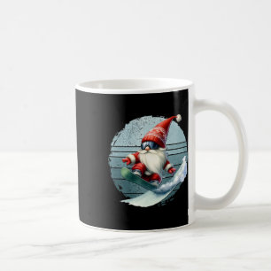 Wintergenuss mit Skibrillen Retro-Schnee Kaffeetasse