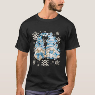 Wintergenuss Schneedekor mit Schneeflocken T-Shirt