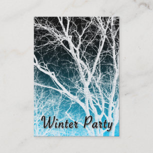 Winterghost-Party Visitenkarte