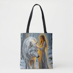 Wintergöttin & Weißer Wolf