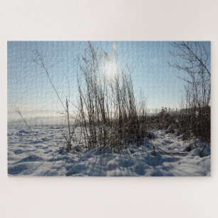 Wintergräser - puzzle