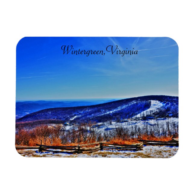 Wintergreen Virginia Magnet (Horizontal)