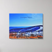 Wintergreen Virginia Mountain Ski Resort im Winter