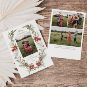 Wintergrün Feiertagskarte