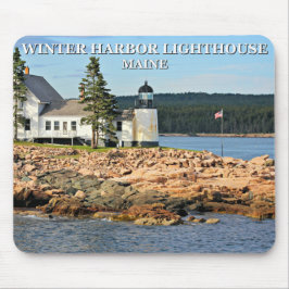 Winterhafen Leuchtturm, Maine Mousepad