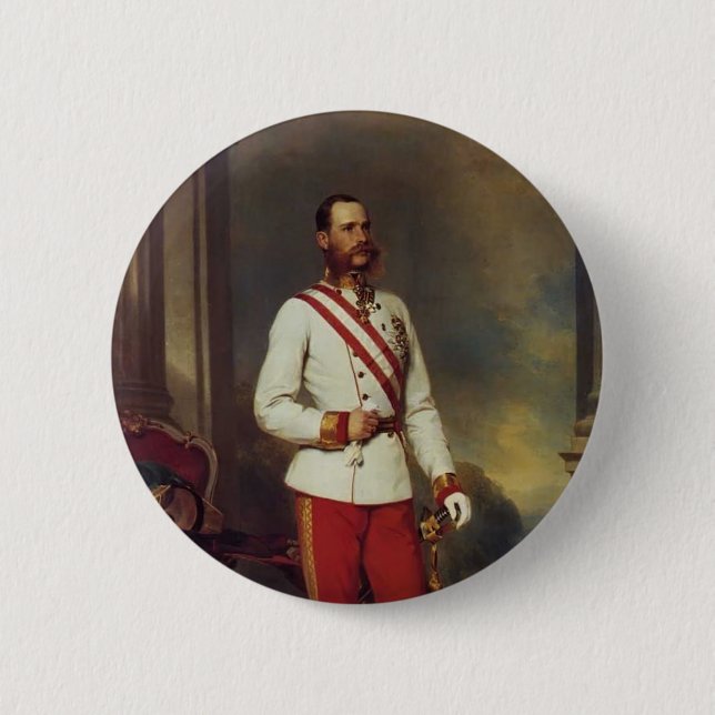 Winterhalter-Österreichischer Kaiser u. Maria Button (Vorderseite)