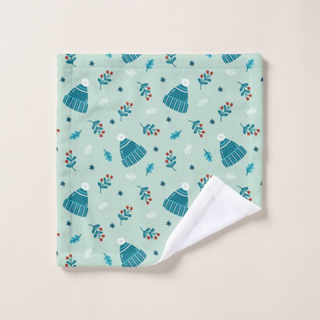 Winterhandtuch Waschlappen (Waschlappen)