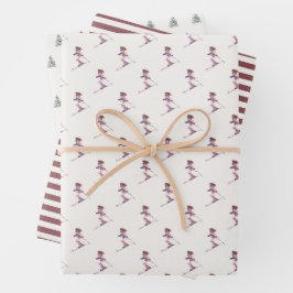 WINTERHÄNGE Ferien Geschenkpapier Set